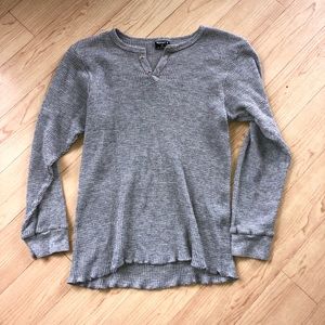 Long sleeve Greg vintage waffle henley